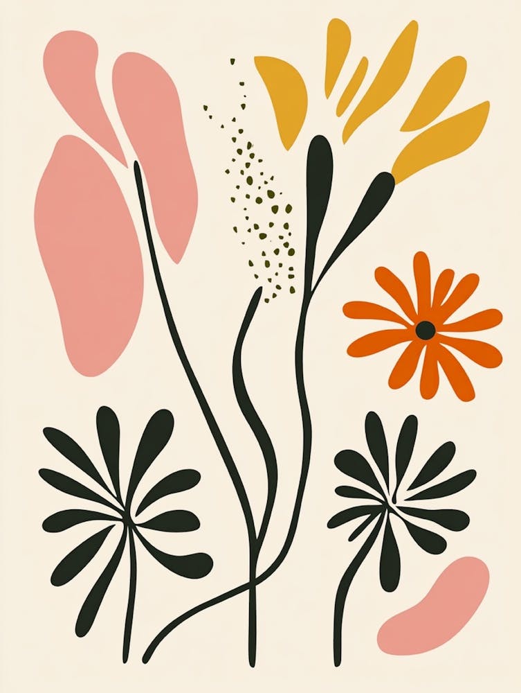 Abstrakte Blumen 28