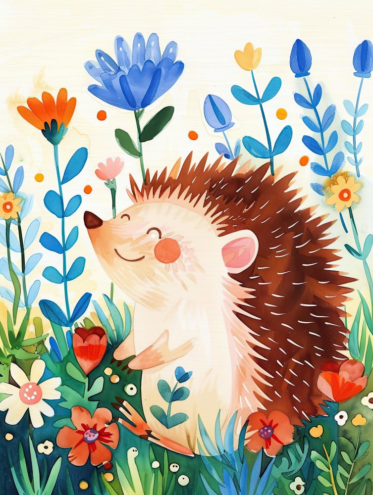 Tiny Spiky Joy Children Prints & Kids Posters