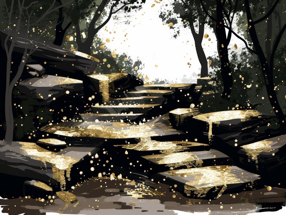 Golden Stairway