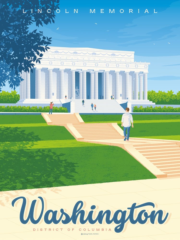 Washington Dc Lincoln Memorial United States
