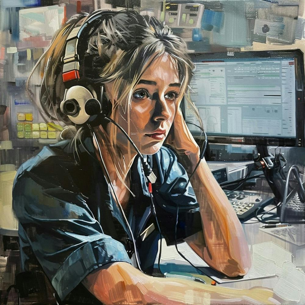 Girl With Headphones