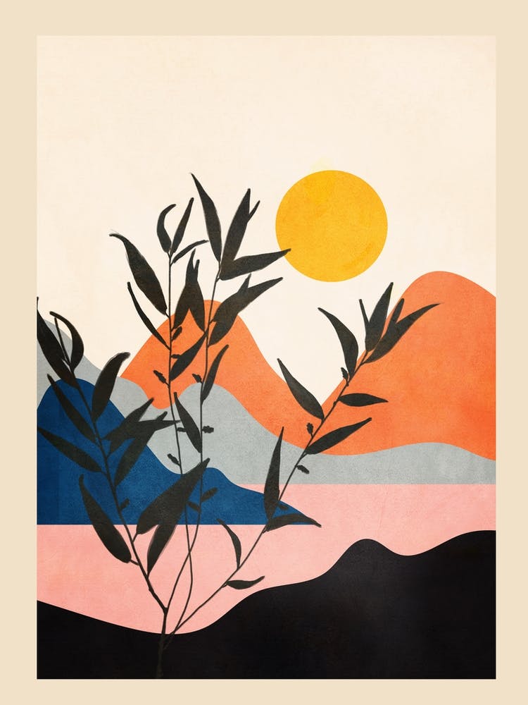 Warm Summer Sunset 02