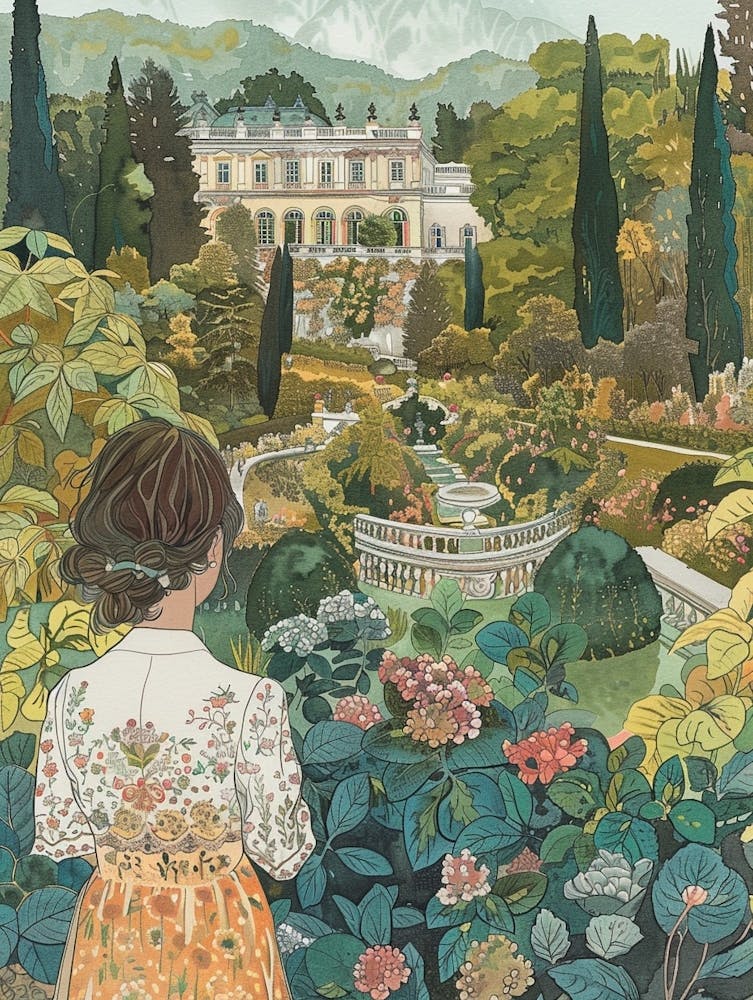 In The Garden Mirabell Palace Gardens Austria 3