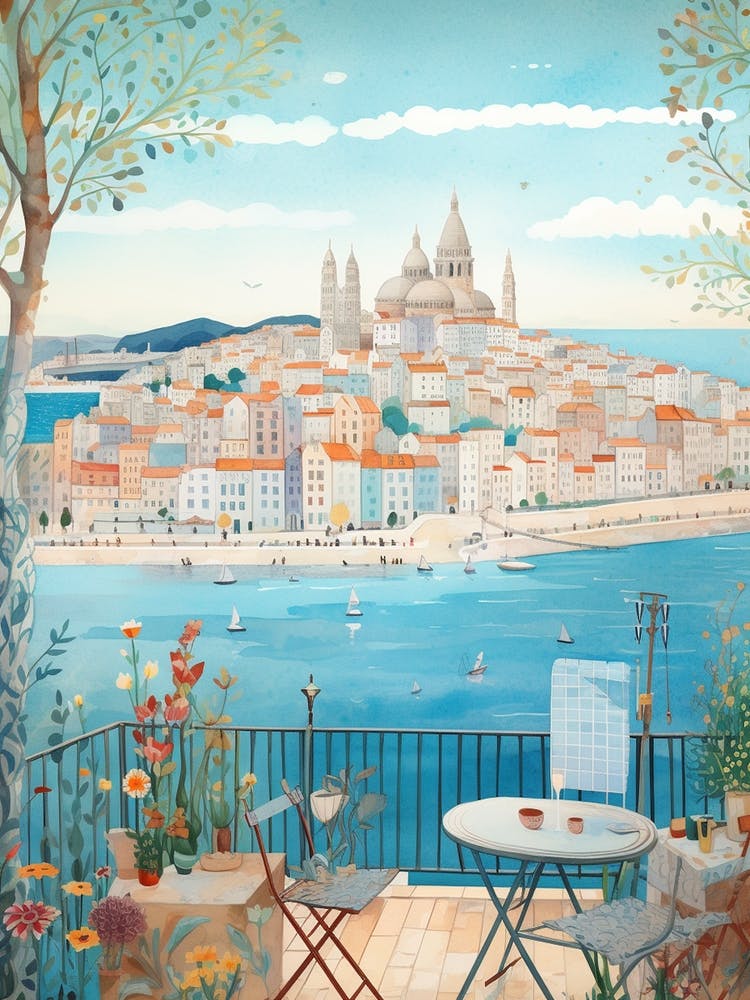Marseille France 2 Illustration