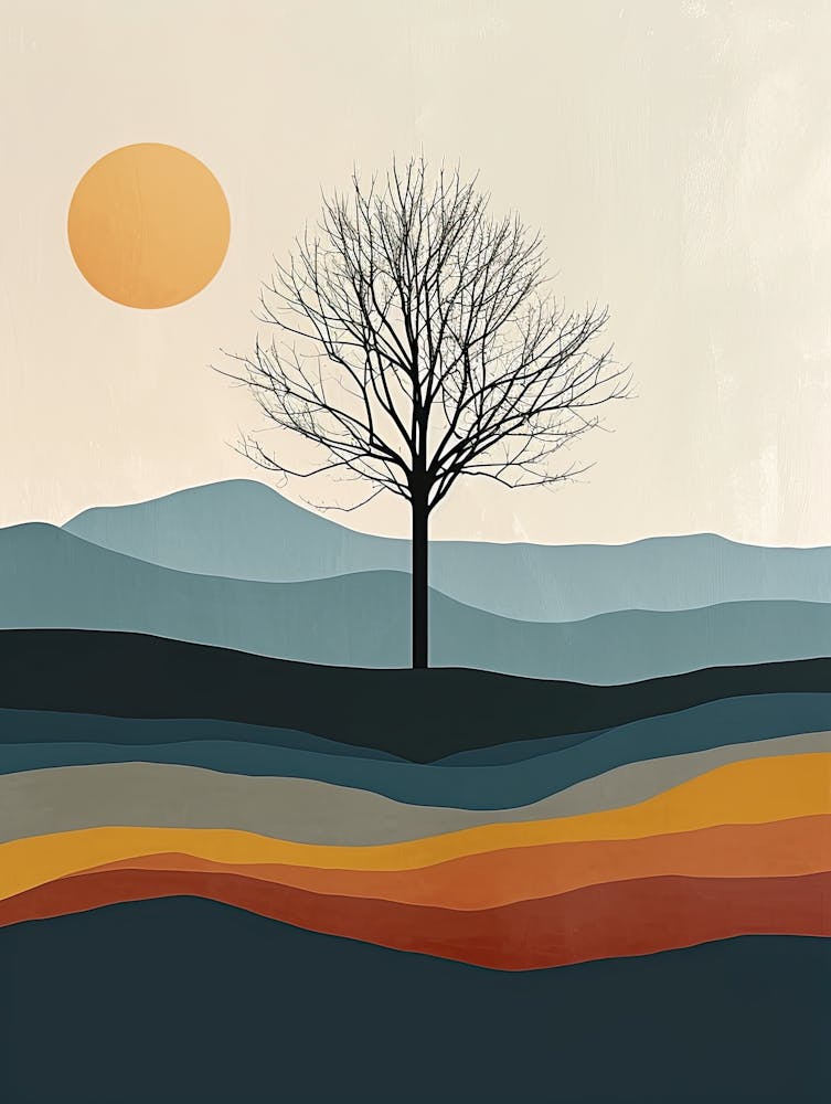 Arbre Solitaire, Minimalisme 11
