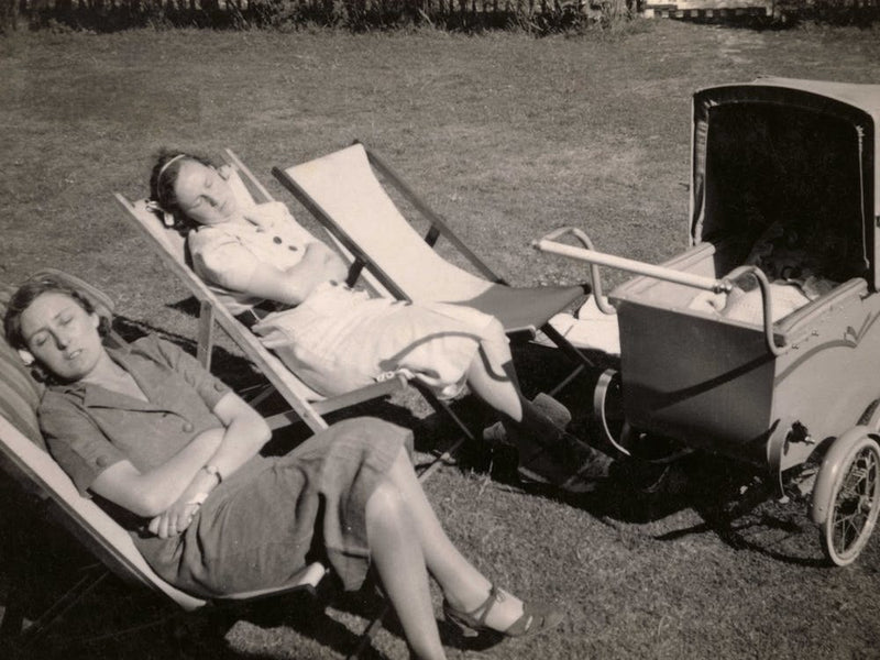 The Relaxed Attitude To Parenting In The 1930s Black & White