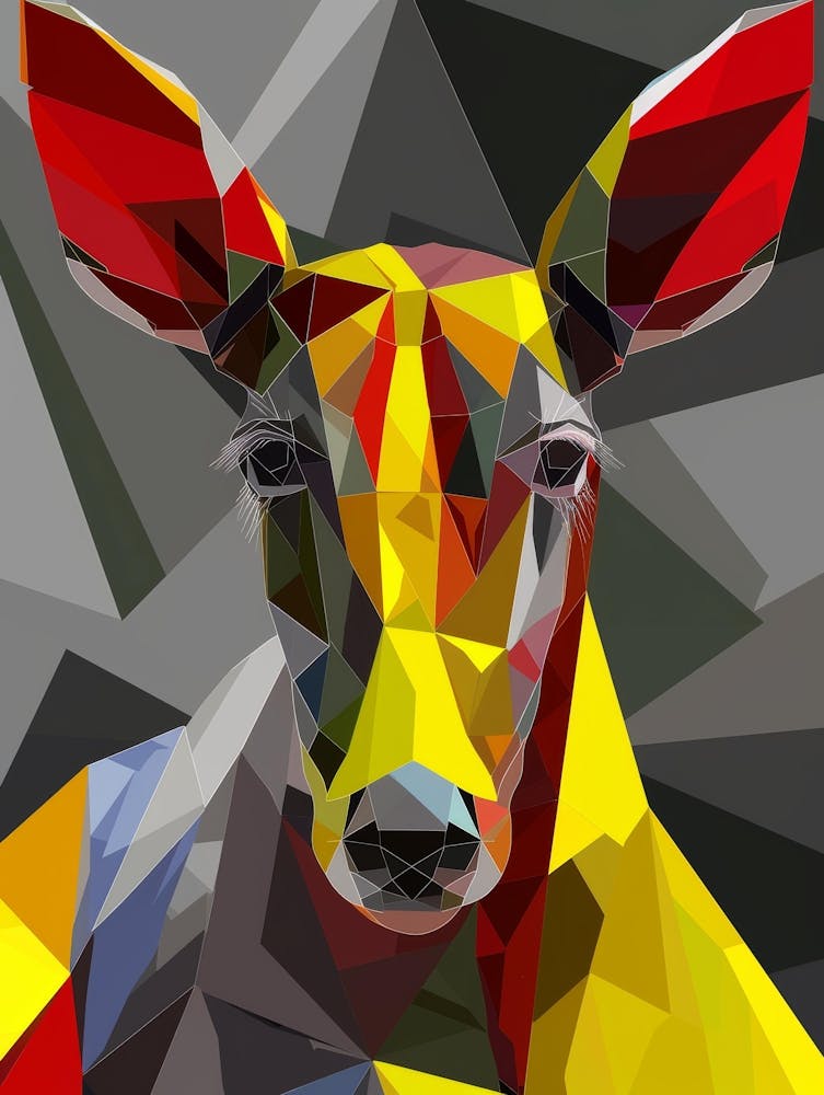 Abstract Deer