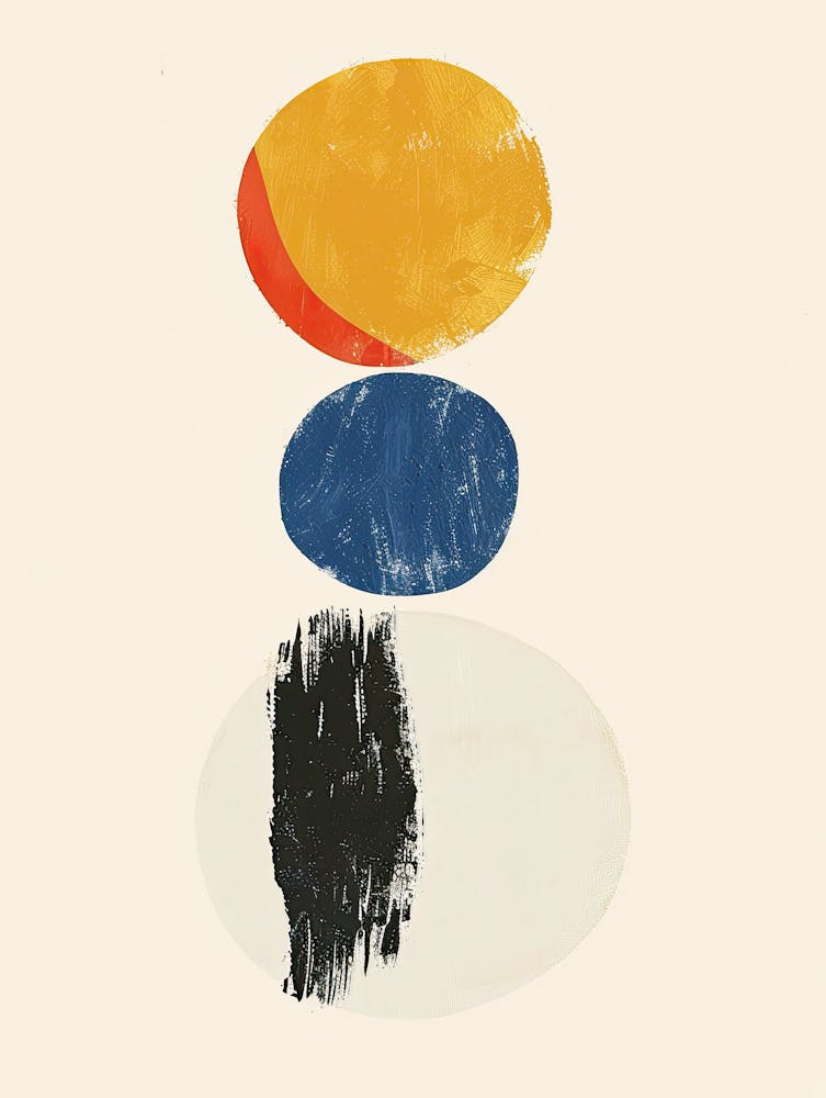 A Retro Glow In Kaleidoscopic Abstraction Mid Century Style