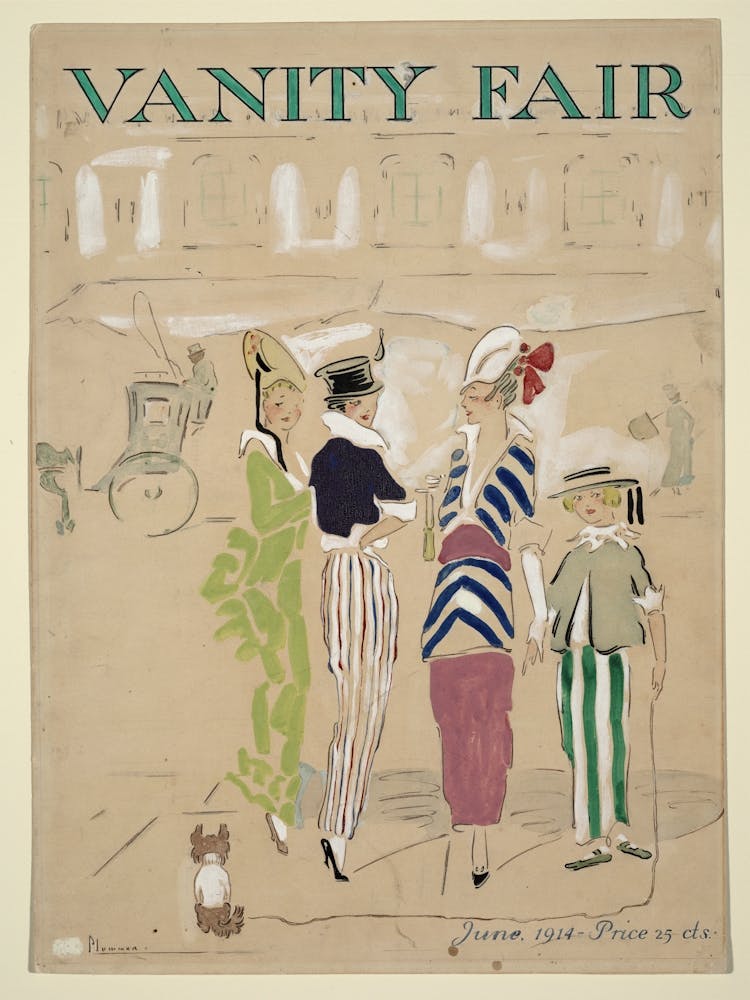 Vanity Fair Vintage Magazine Cover