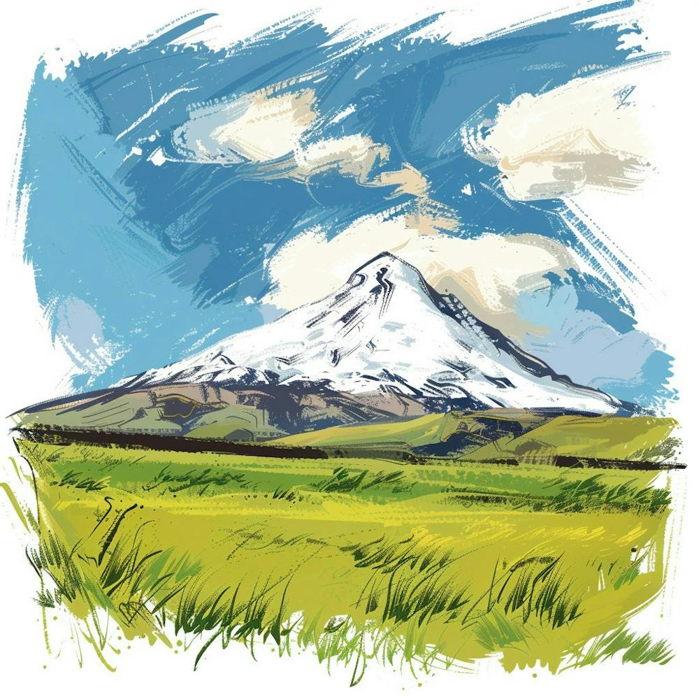 A Cotopaxi National Park In Ecuador