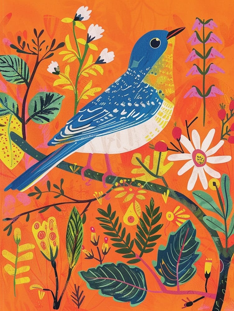 Spring Birds Bluebird 2