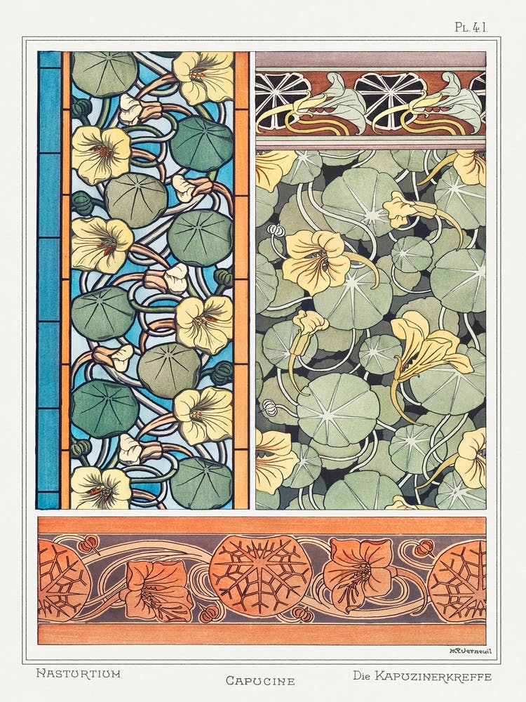 Nasturtium From The Plant And Its Ornamental Applications (1896) , Maurice Pillard Verneuil 1