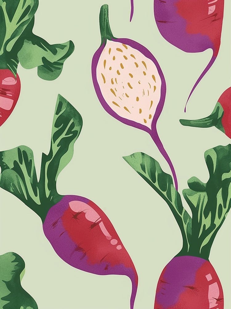 Vegetable Pattern Illustration 2