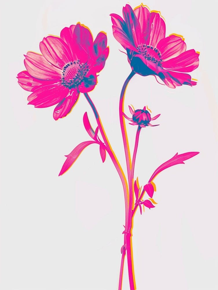 Pinke Margerite 3
