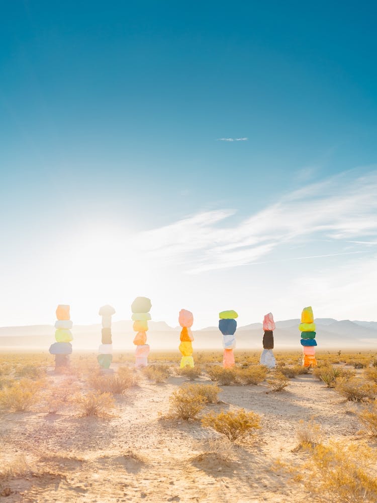 Seven Magic Mountains Sunrise