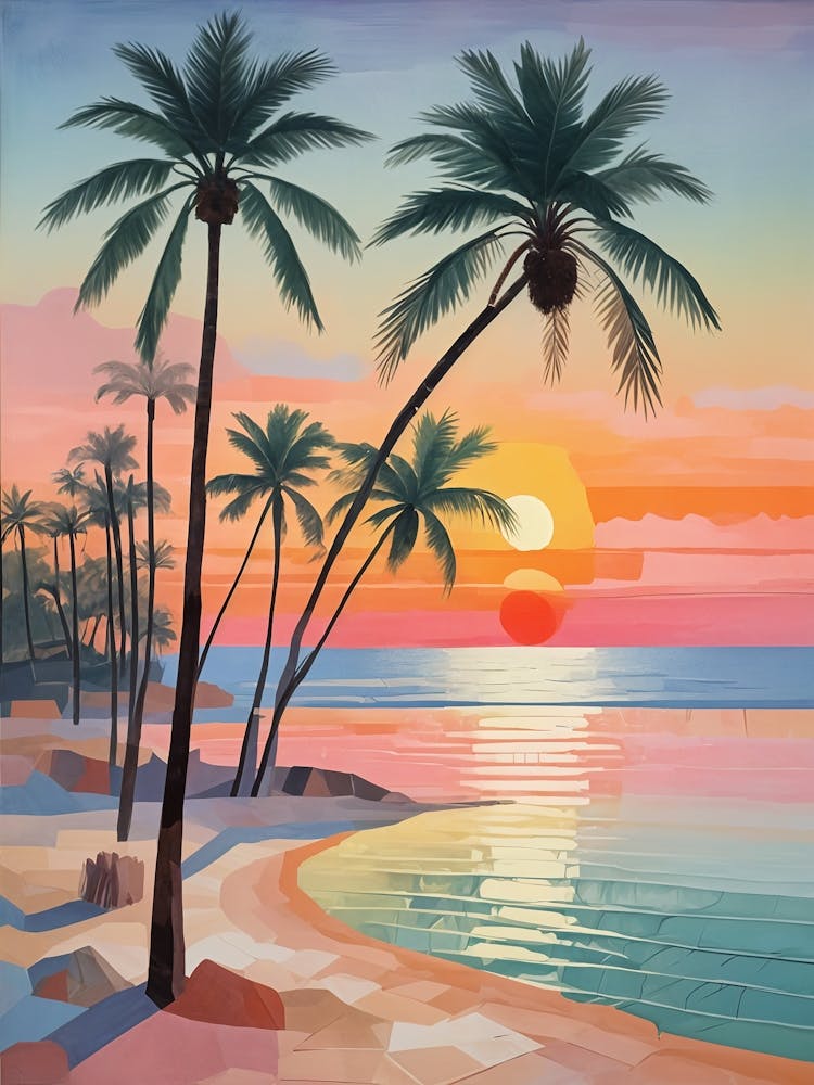 Sunset At The Beach no2
