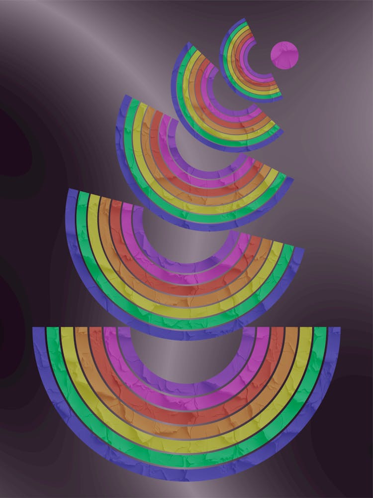 Falling Rainbows