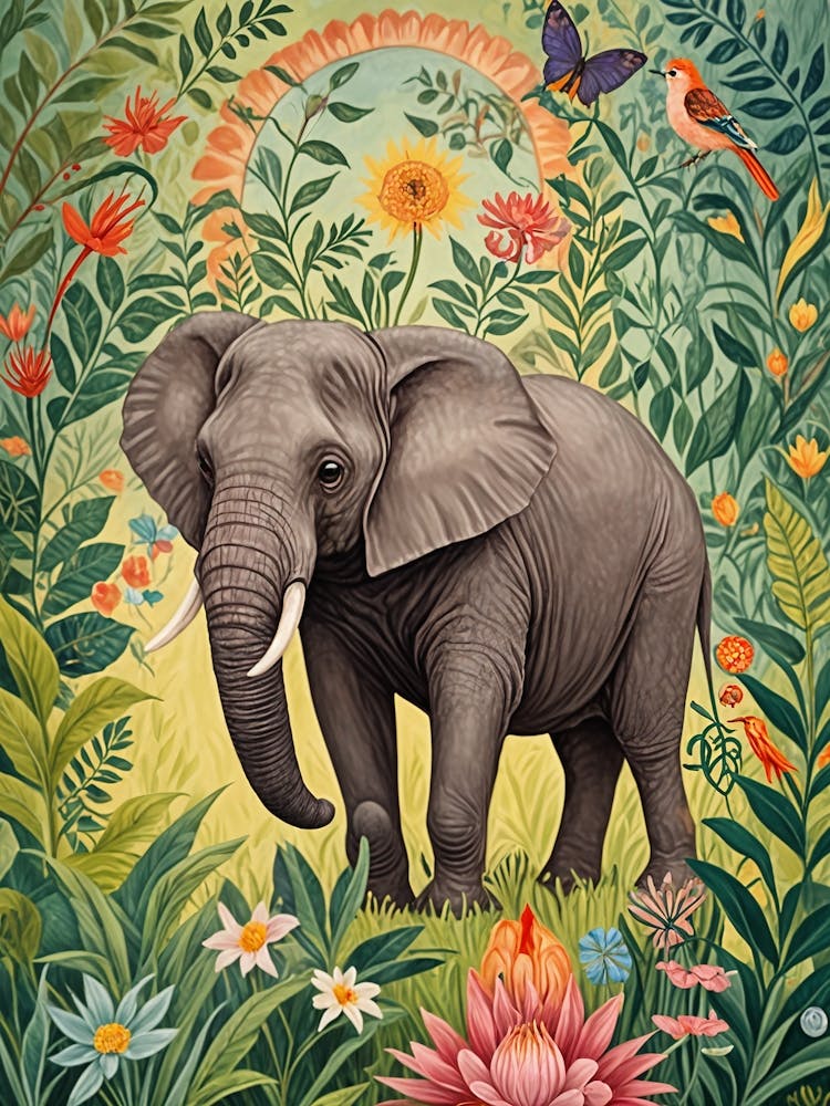Whimsical Elephant