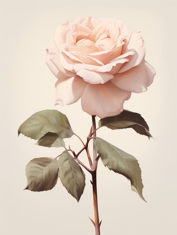 Floral Illustration Rose 2