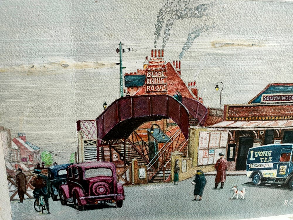 Waiting at the crossing 1
