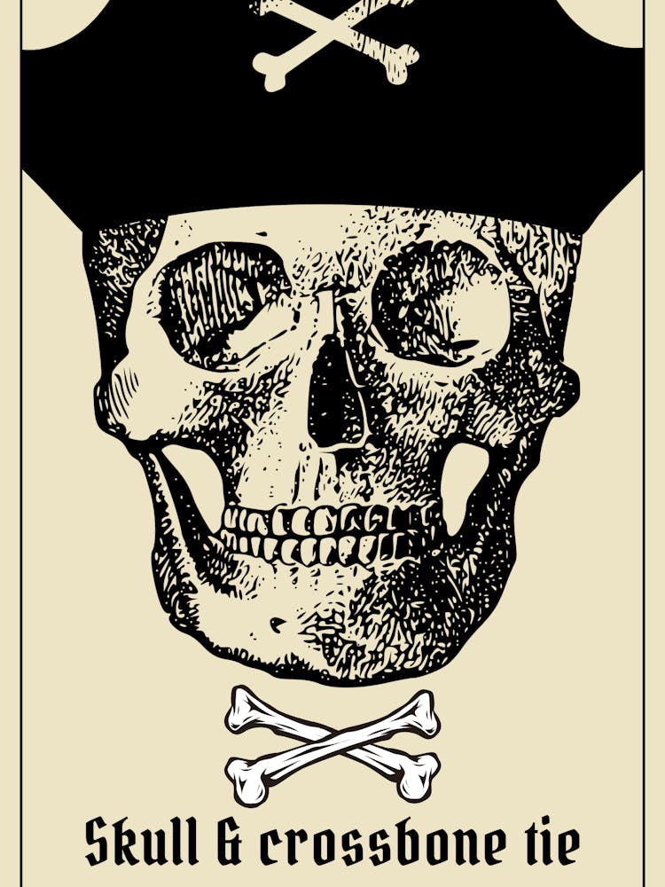 Bow tie Skull