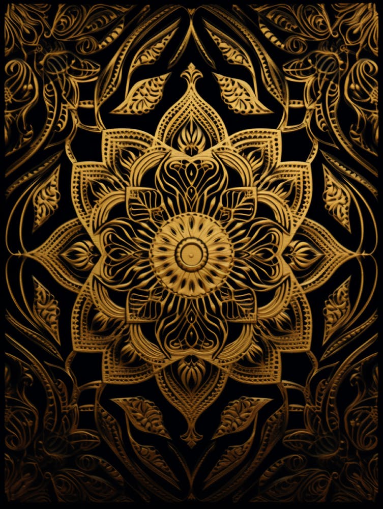 Gold Mandala 2