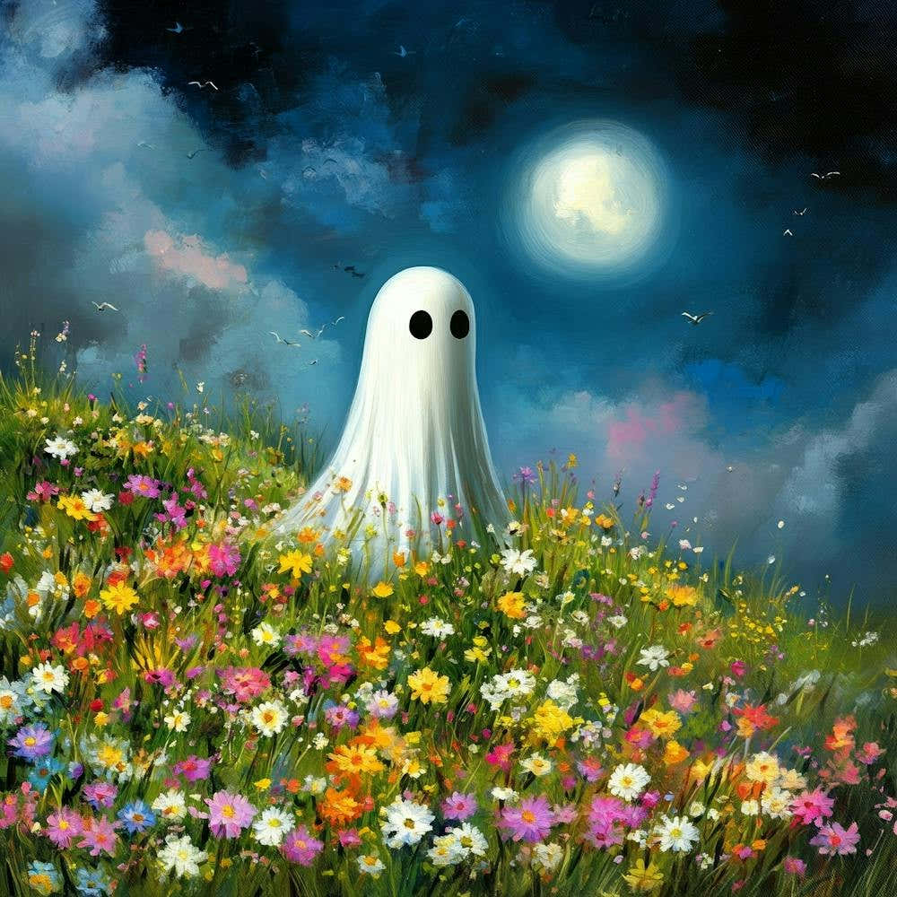 Ghost In The Meadow Art