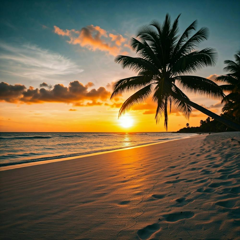 Sunset On The Beach 6