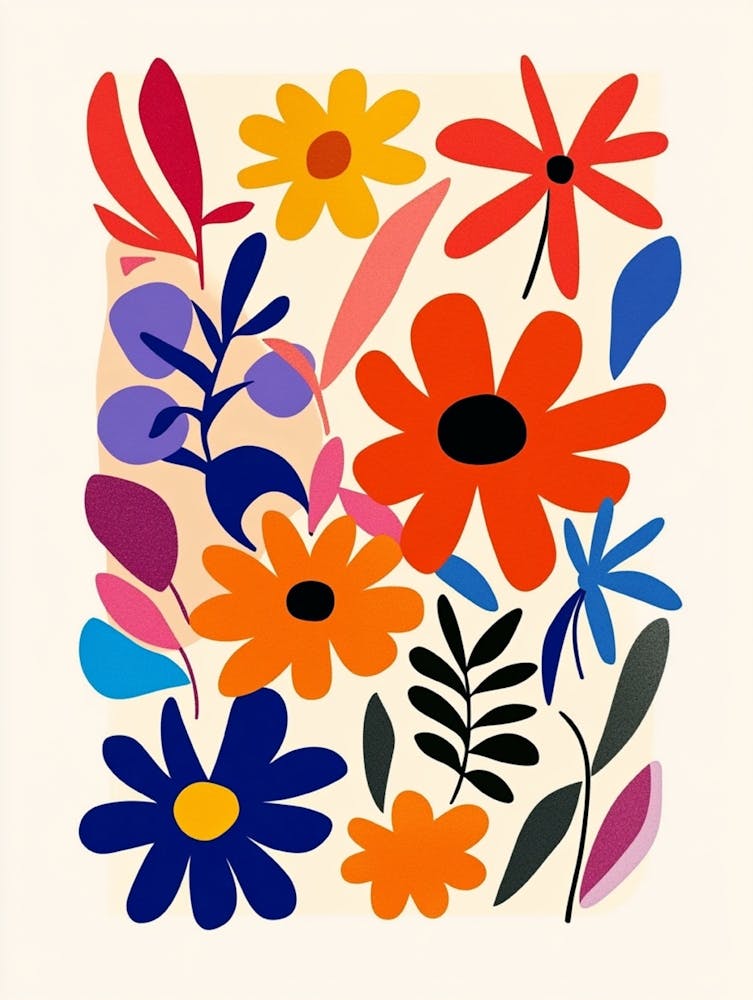 Flowers And Leaves 1