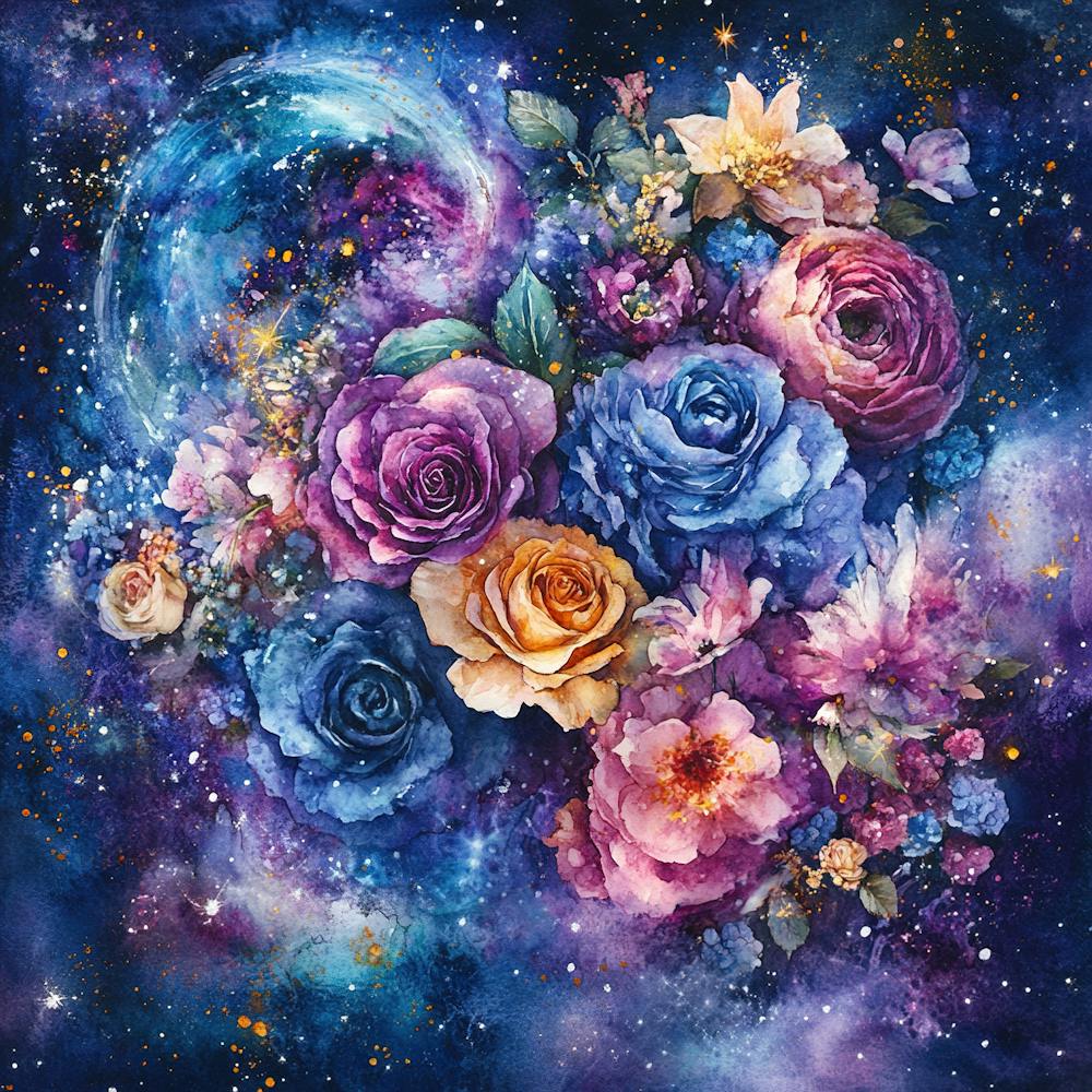 Floral Celestial Galaxy 3