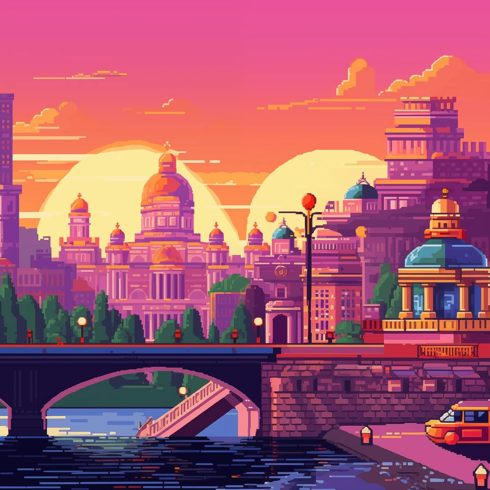 Pixel Art - Saint Petersburg #2