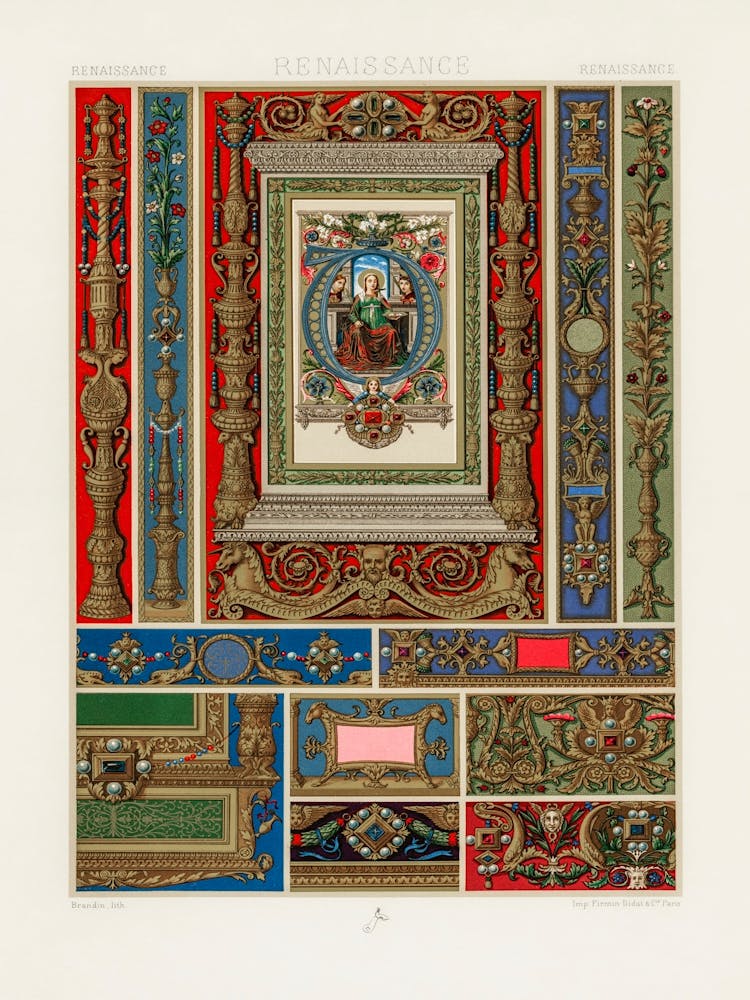 Renaissance Pattern, Albert Racine 5