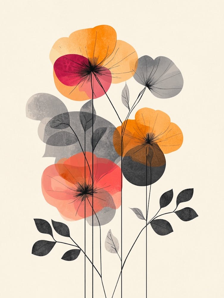 Poppies Canvas Print 36