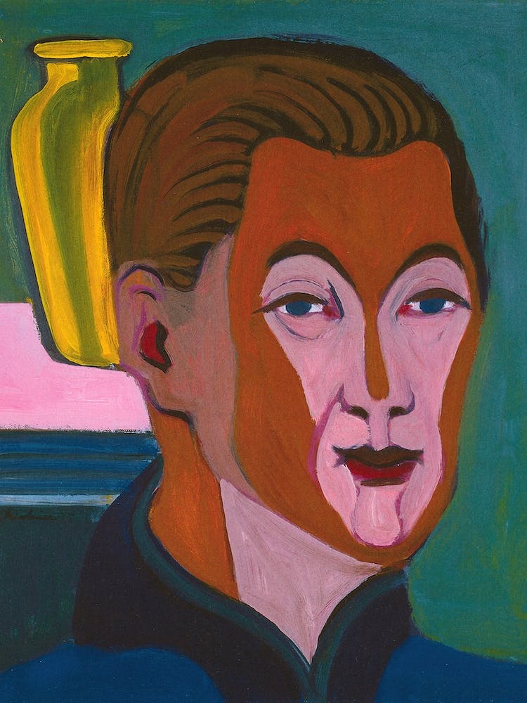 Self Portrait, Ernst Ludwig Kirchner