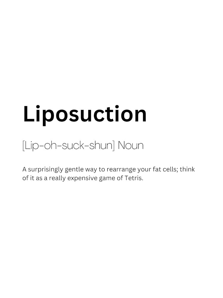 Liposuction Definition Meaning 1