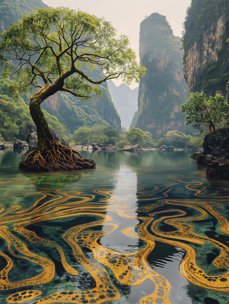 Tree In The Water 1