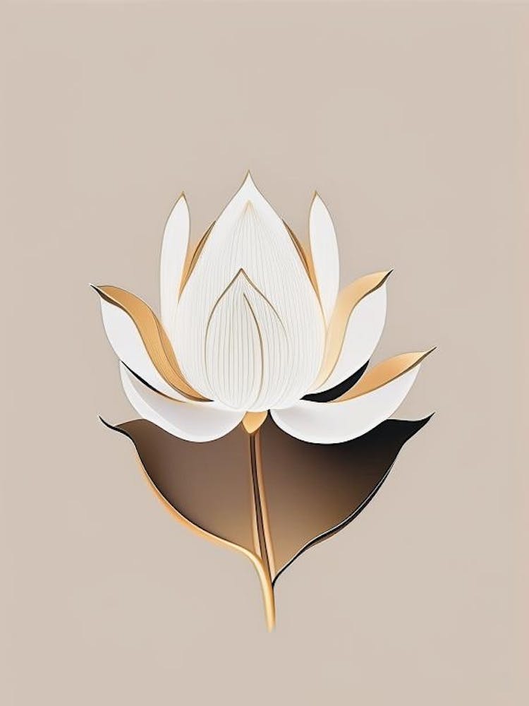 Amur Lotus Retro Minimal 4