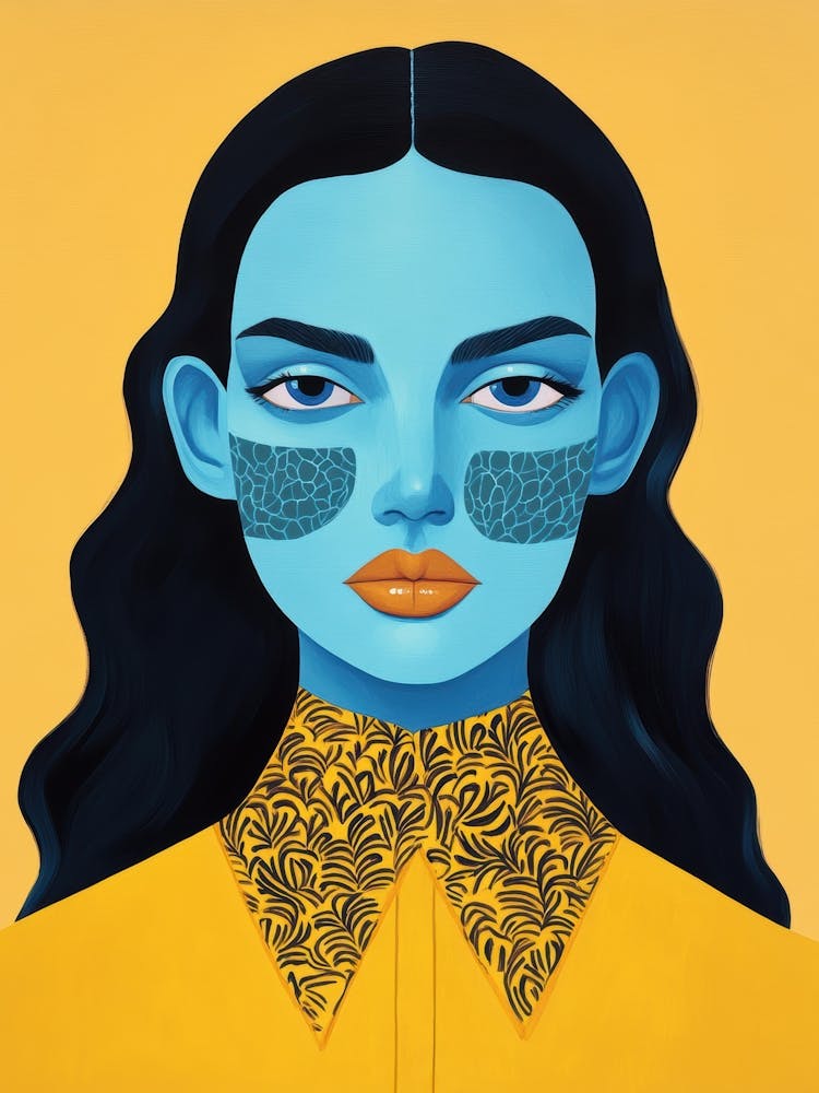 Blue Woman 17