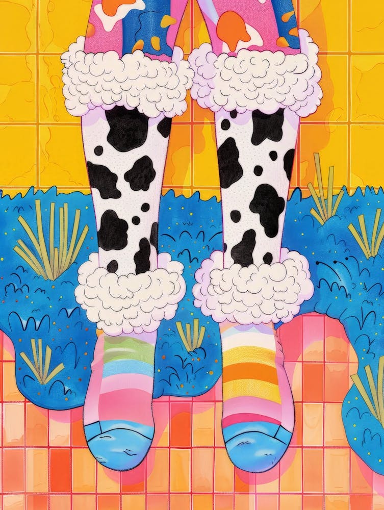 Cow Socks 2