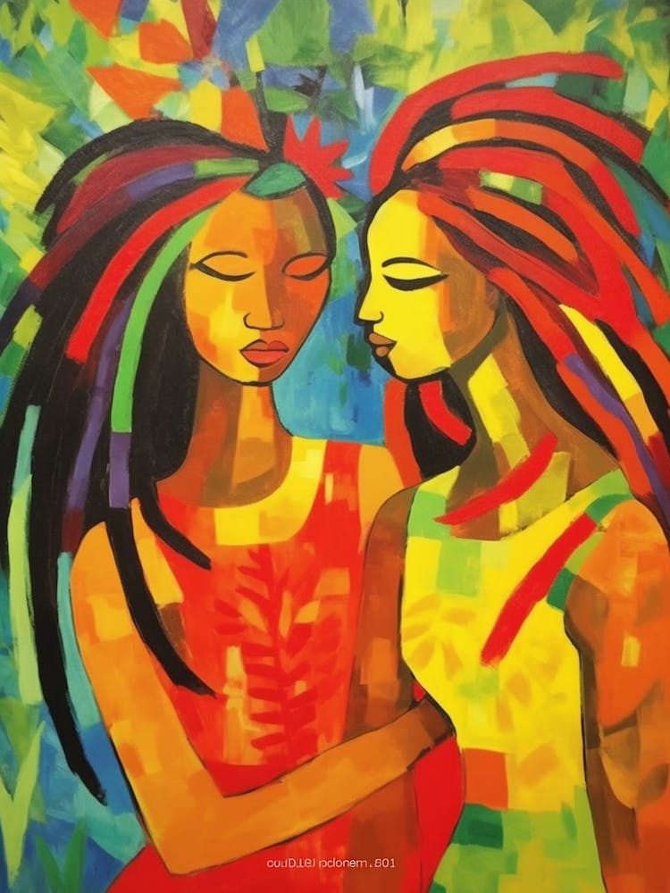 Dreadlocks Abstrakt 1
