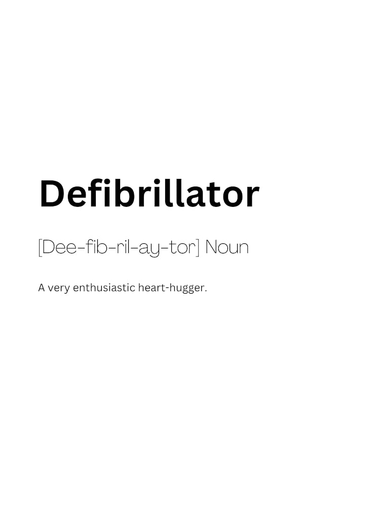 Defibrillator Definition Meaning