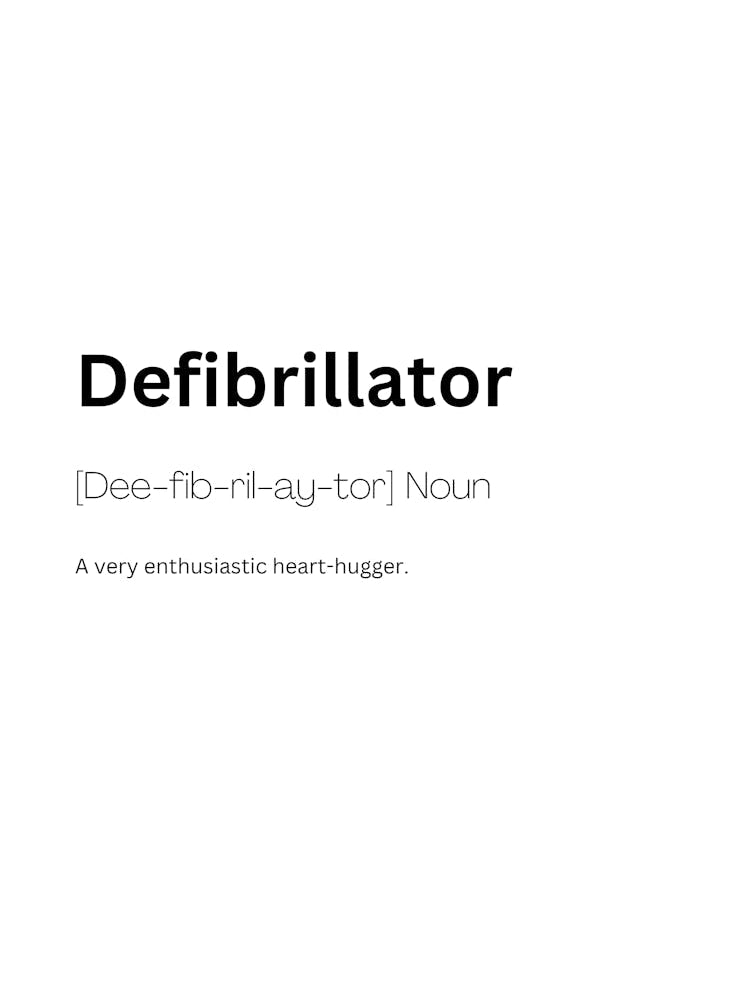 Defibrillator Definition Meaning