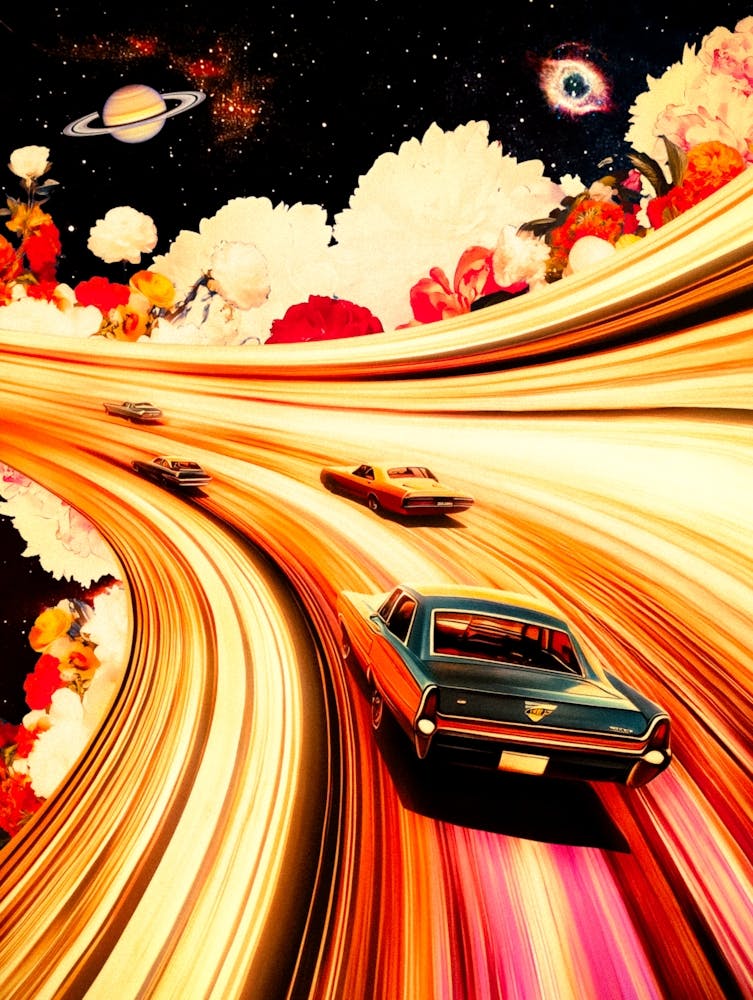 Flower Space Race