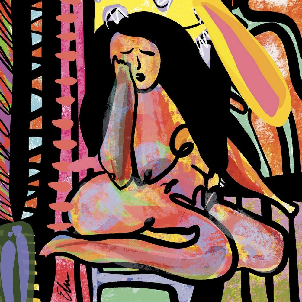 Abstract Life Square