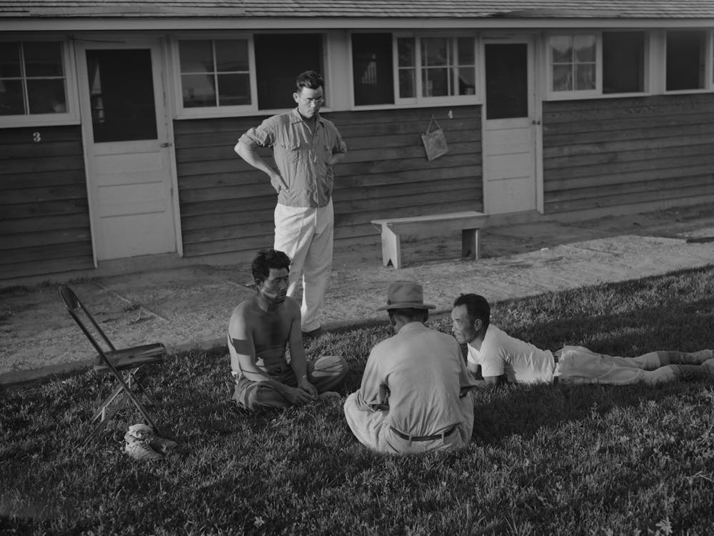 Twin Falls, Idaho, Fsa (Farm Security Administration) Farm Workers Camp, Japanese Who Live At The Camp By