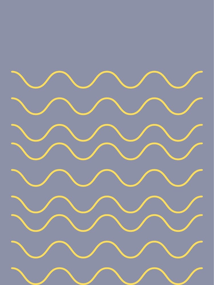 Abstract Sea Yellow