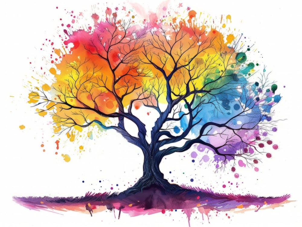 Rainbow Tree 2