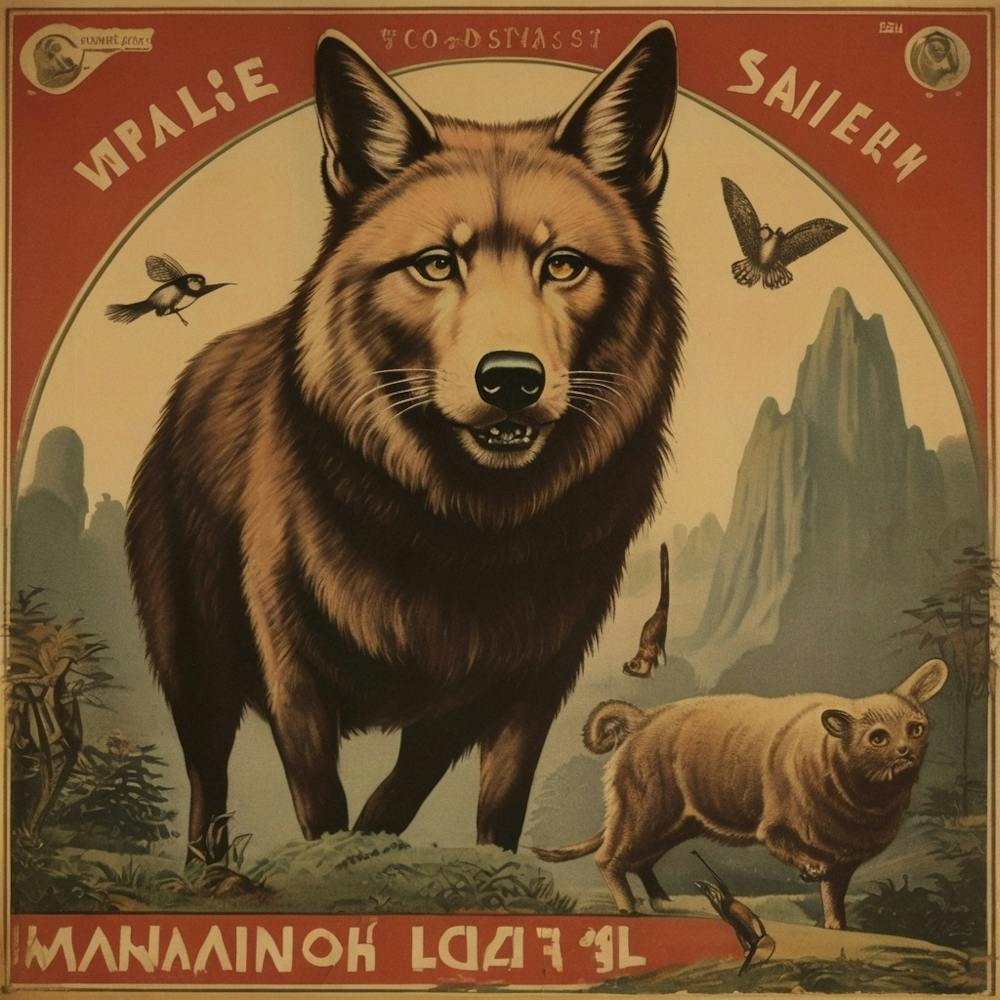 Default Default Vintage And Retro Animal Advertising Aestethic 1 (1)