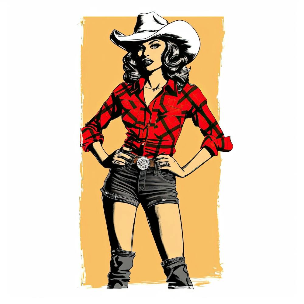 Pop Art Cowgirl