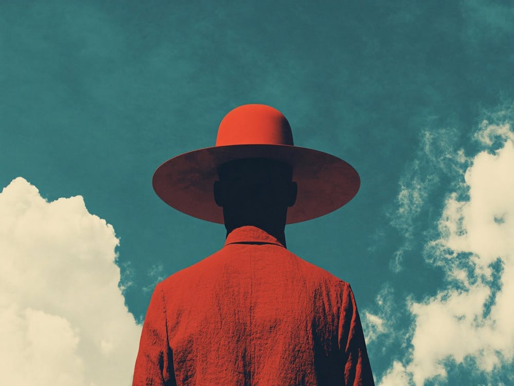 Man In Red Hat